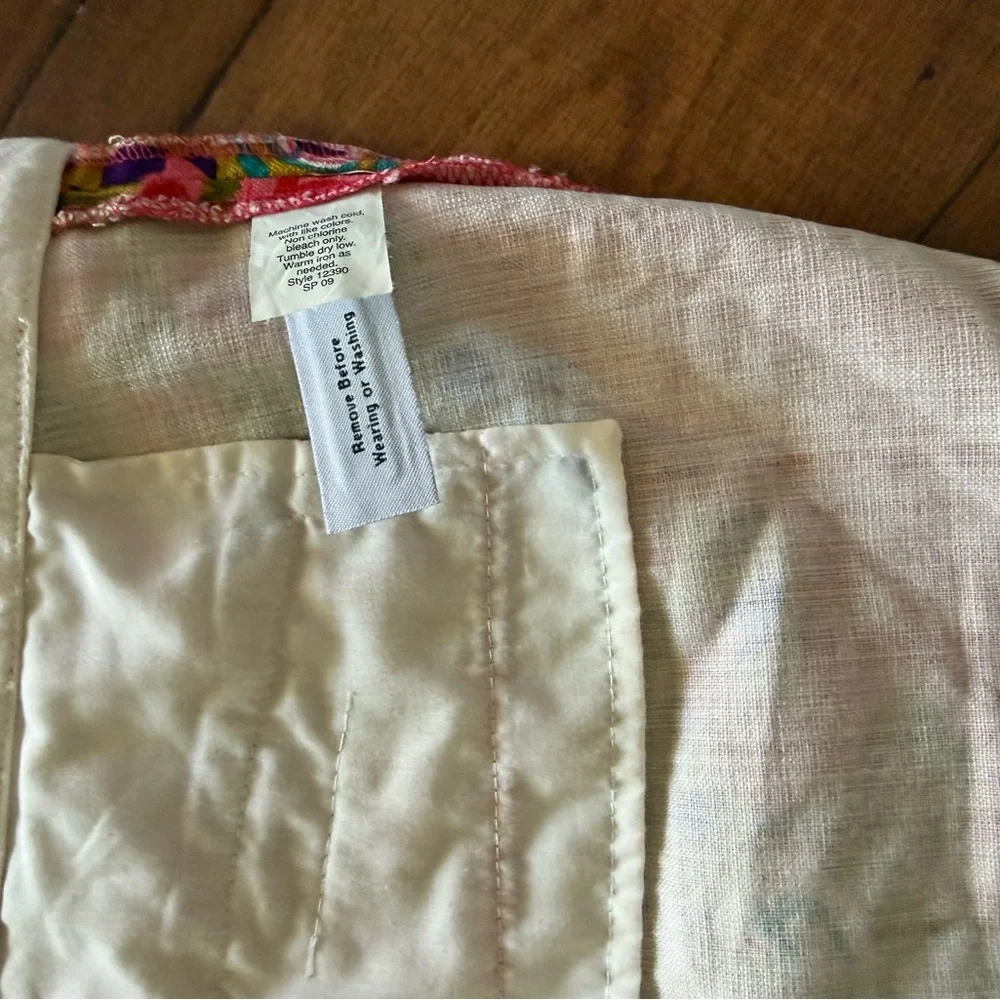 Pristine Jcrew Colorful Summer Printed Chino Shorts Size:2 - Picture 6 of 10